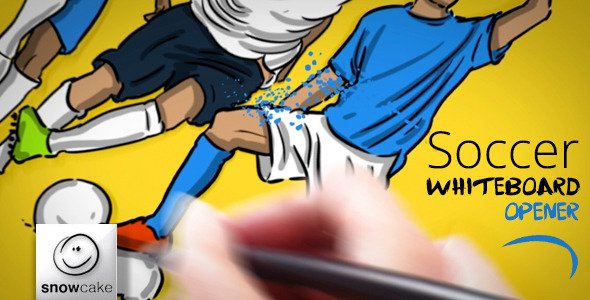 Soccer Whiteboard Opener - Project for After Effects (Videohive)