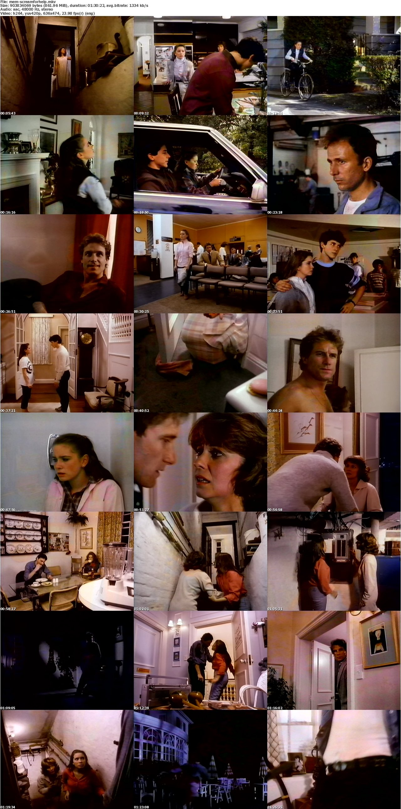 Scream For Help 1984 VHSRip x264-MEMETiC