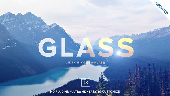 Glass Logo Opener - Project for After Effects (Videohive)