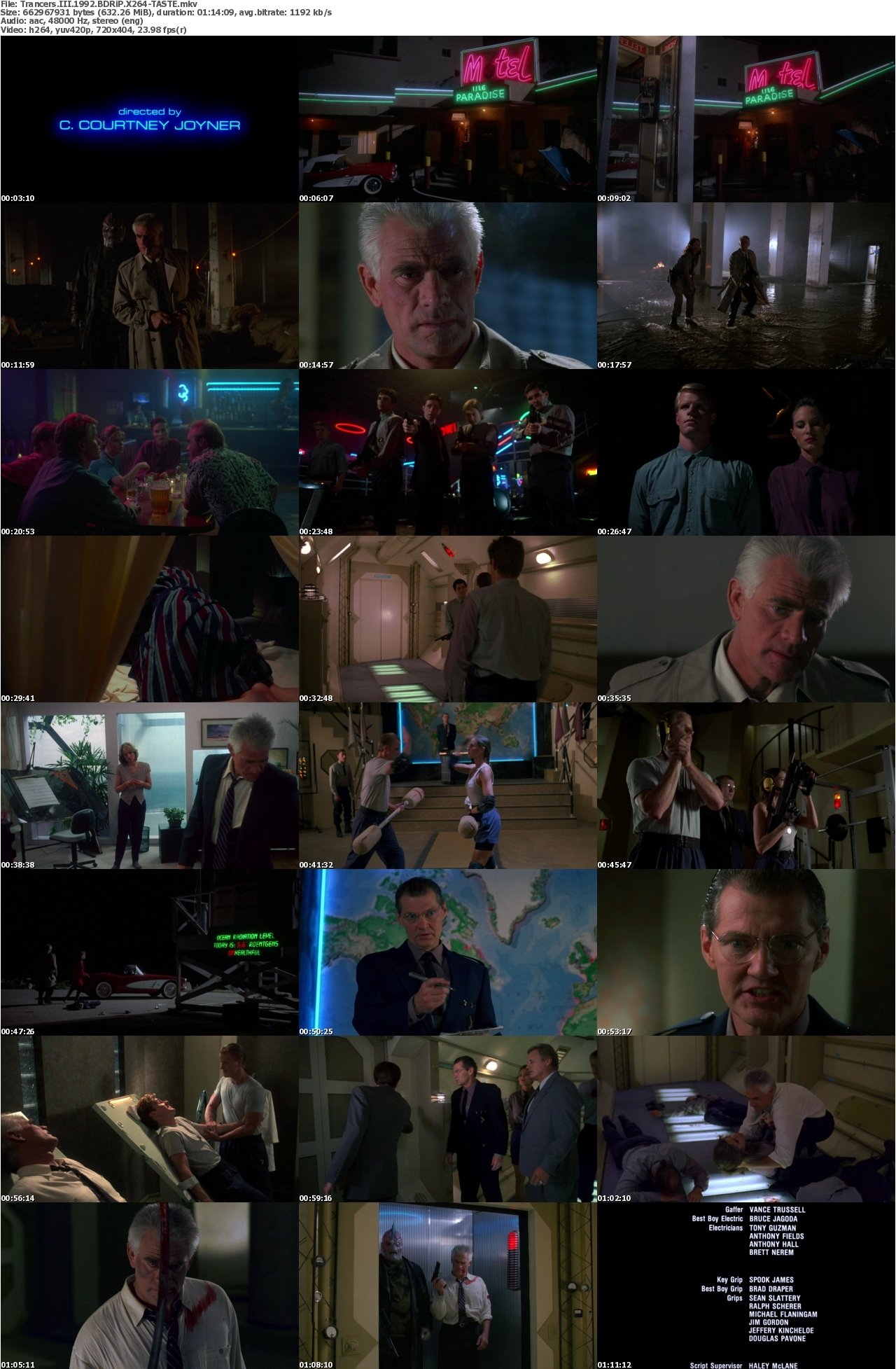 Trancers III 1992 BDRiP X264-TASTE