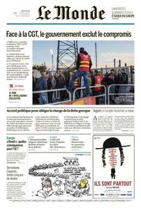 Le Monde du Jeudi 26 Mai 2016