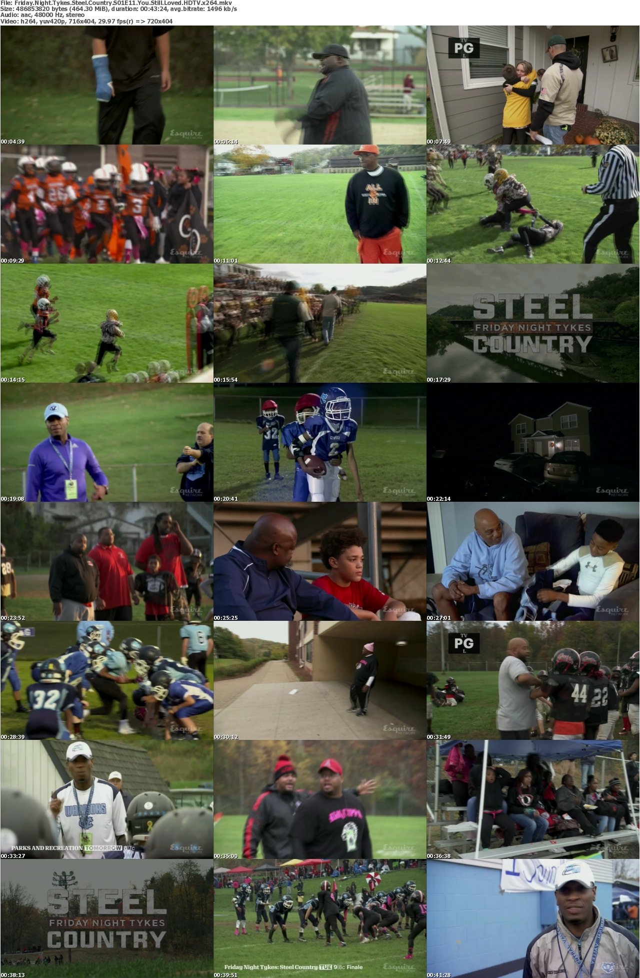 Friday Night Tykes Steel Country S01E11 You Still Loved HDTV x264