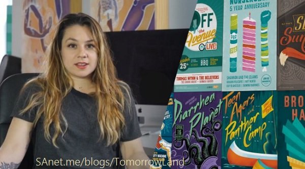 Illustrative Gig Posters, From Concept to Creation