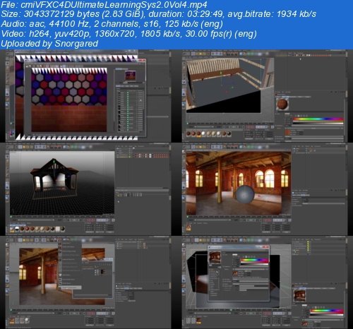 cmiVFX - Cinema 4D Ultimate Learning System 2.0 Volume 4