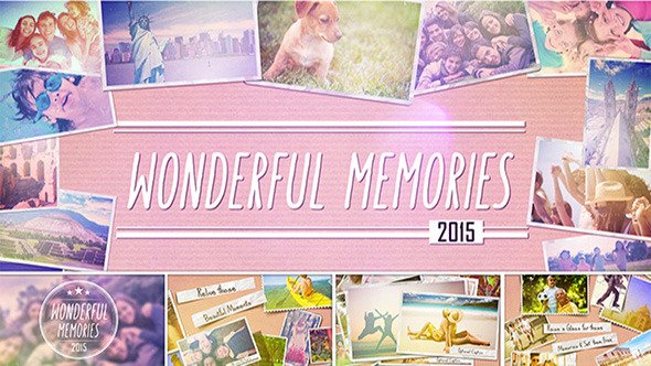 Wonderful Memories Slide Show - Project for After Effects (Videohive)