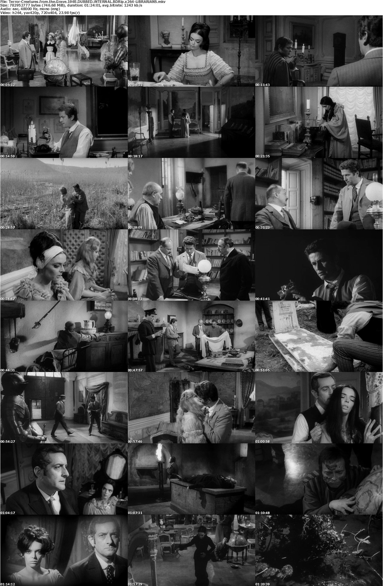 Terror-Creatures from the Grave 1965 DUBBED iNTERNAL BDRip x264-LiBRARiANS