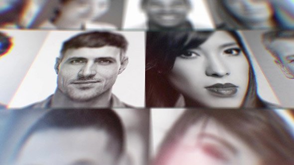 Mosaic - Intricate Logo Reveal - After Effects Template (RocketStock)