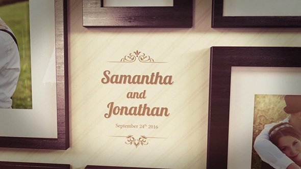 The Gallery - Picture Frame Slideshow - After Effects Template (RocketStock)
