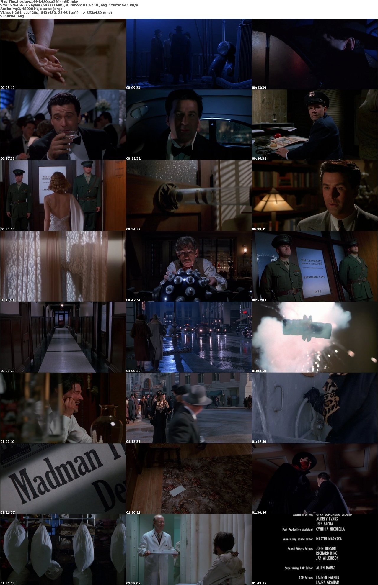 The Shadow 1994 480p x264-mSD