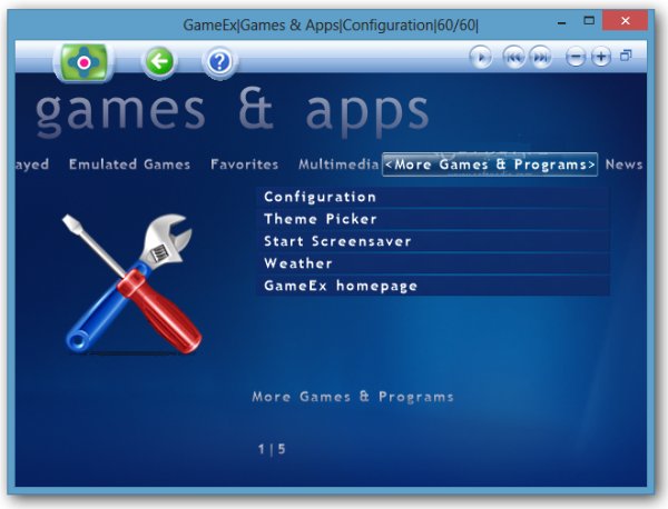 GameEx 14.45 Multilanguage + Themes and Manual