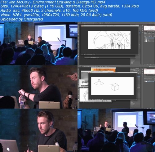 Industry Workshops - Drawing and Environment Design by Jon McCoy