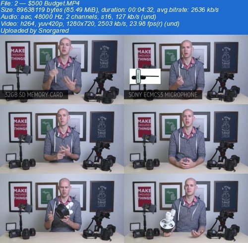 Video Gear for Any Budget