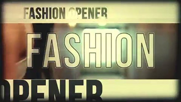 Fast Fashion Opener - Project for After Effects (Motionpile)