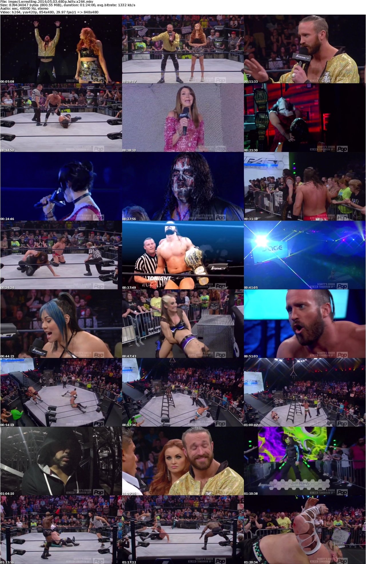 iMPACT Wrestling 2016 05 03 480p HDTV x264
