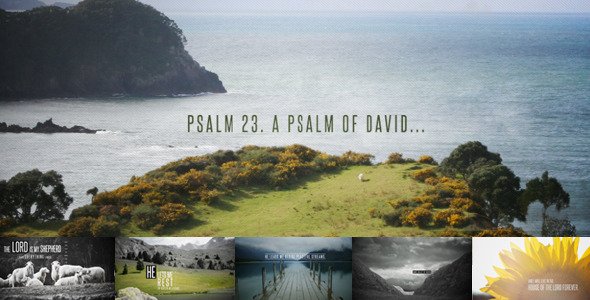 Psalm 23 - Project for After Effects (Videohive)