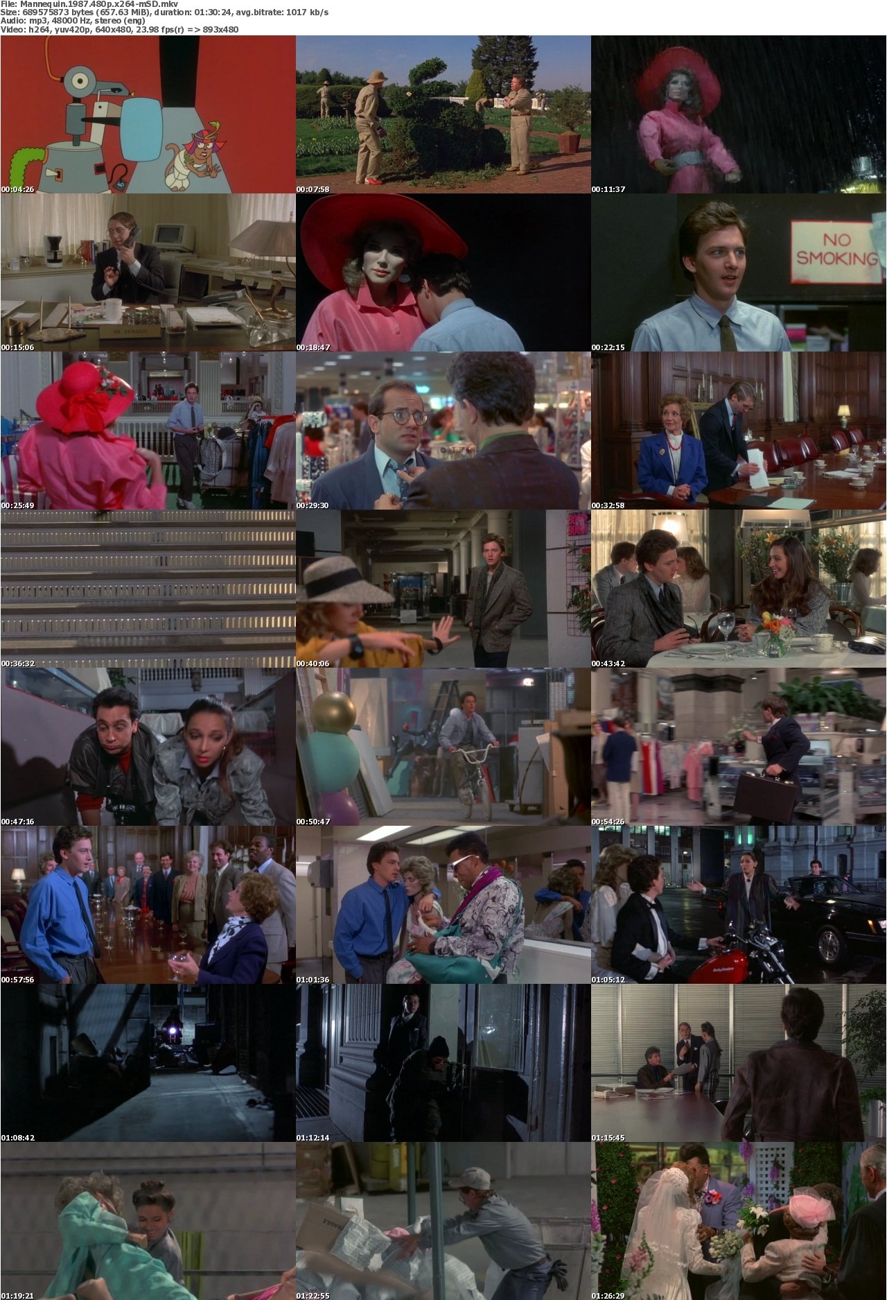Mannequin 1987 480p x264-mSD