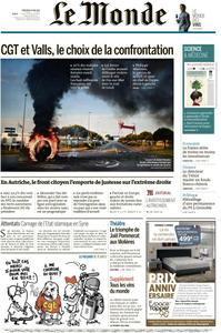Le Monde du Mercredi 24 Mai 2016