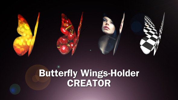 Butterfly Wings Creator - Project for After Effects (Videohive)