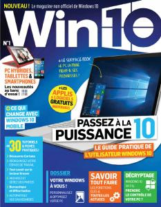 Win10 - Mai-Juillet 2016