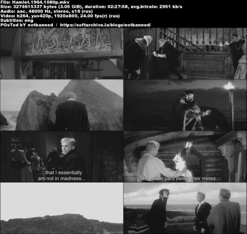 BBC - Hamlet (1964) 1080p HDTV x264-MVGroup