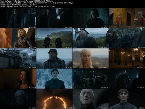 Game of Thrones S06E05 XviD-AFG