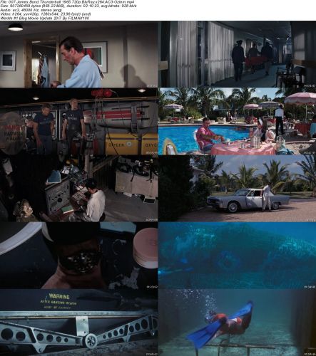 007 James Bond Complete Set 1962-2015 720p BluRay x264