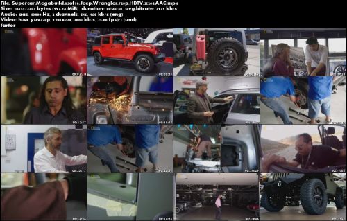 National Geographic - Supercar Megabuild (2016)