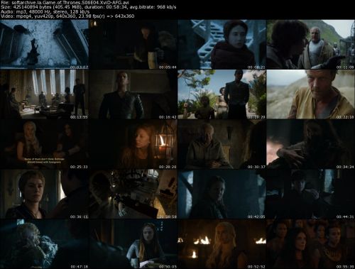 Game of Thrones S06E04 XviD-AFG