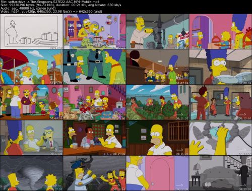 The Simpsons S27E22 AAC MP4-Mobile