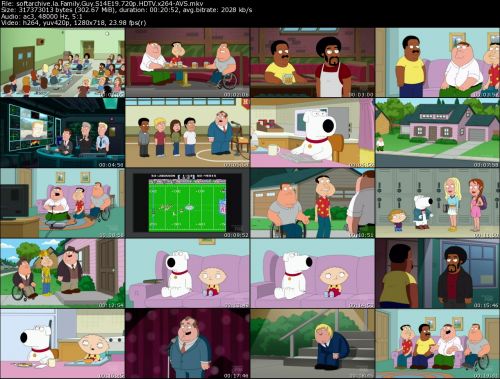 Family Guy S14E19 720p HDTV x264-AVS