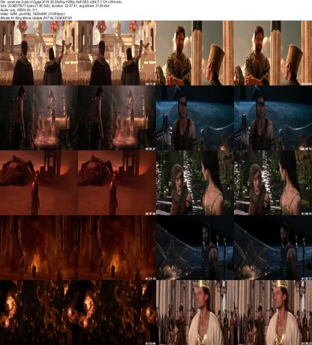 Gods of Egypt 2016 3D BluRay 1080p Half-SBS x264 5.1 CH x264