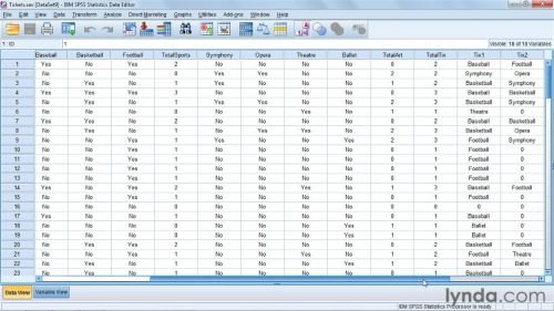 SPSS Statistics Essential Training repost