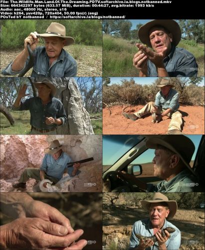The Wildlife Man: Land of the Dreaming (2008) PDTV x264-CBFM