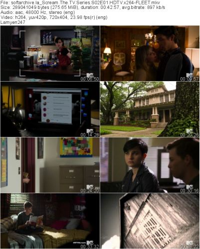 Scream The TV Series S02E01 HDTV x264-FLEET