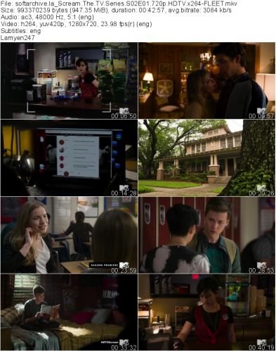 Scream The TV Series S02E01 720p HDTV x264-FLEET