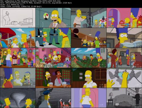 The Simpsons S27E22 720p HDTV x264-AVS