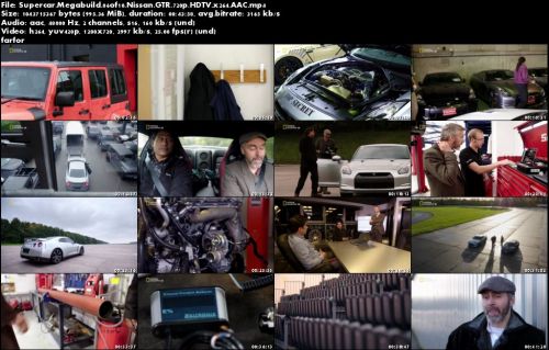National Geographic - Supercar Megabuild (2016)