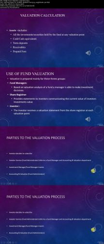 Hedge Fund Accounting and Valuation