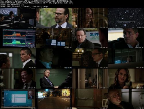 Person of Interest S05E05 720p HDTV x264-DIMENSION
