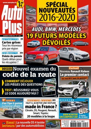 Auto Plus N°1446 du 20 au 26 Mai 2016