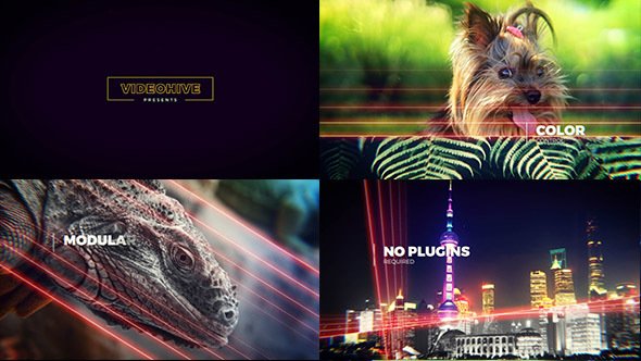 Lightlines | Slideshow - Project for After Effects (Videohive)