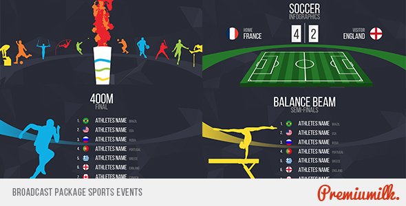 Broadcast Sports Events - Project for After Effects (Videohive)
