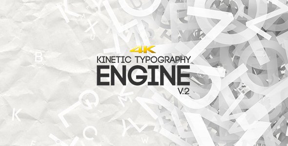Kinetic Typography Engine V2 4K - Project for After Effects (Videohive)