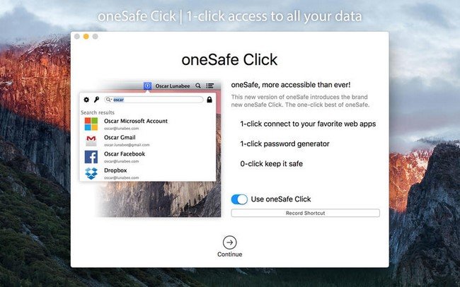 OneSafe 2.0.5 MacOSX