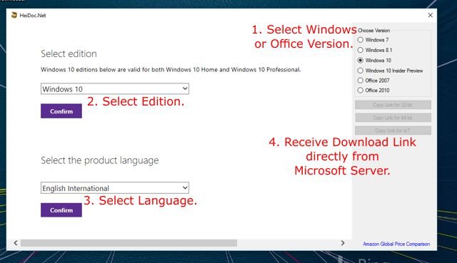 Microsoft Windows and Office ISO Download Tool 2.01