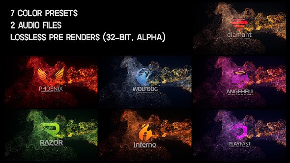 Elegant Soft Particles Logo Reveal - Project for After Effects (Videohive)