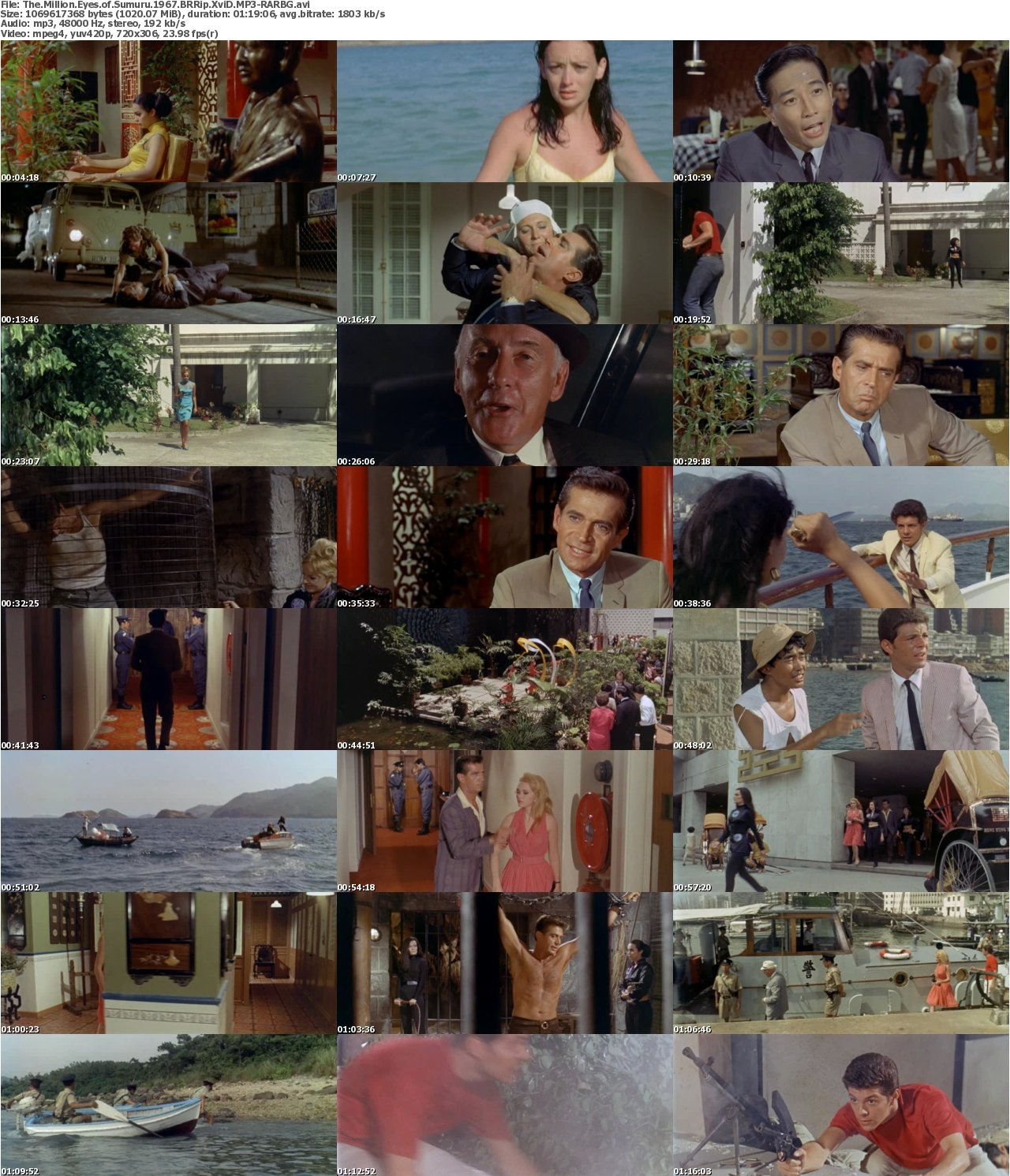 The Million Eyes of Sumuru 1967 BRRip XviD MP3-RARBG