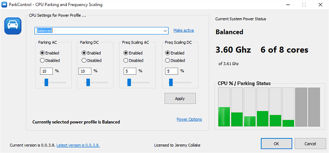 Bitsum ParkControl Pro 1.0.2.4 (x86/x64) Multilanguage