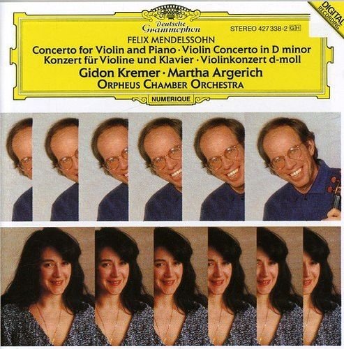 Gidon Kremer, Martha Argerich - Mendelssohn: Concerto for Violin and Piano; Violin Concerto (1989)
