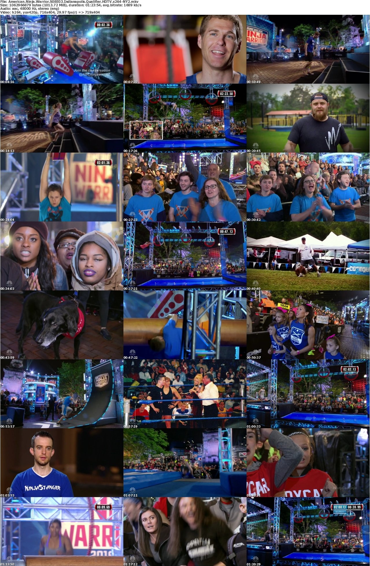 American Ninja Warrior S08E03 Indianapolis Qualifier HDTV x264-NY2